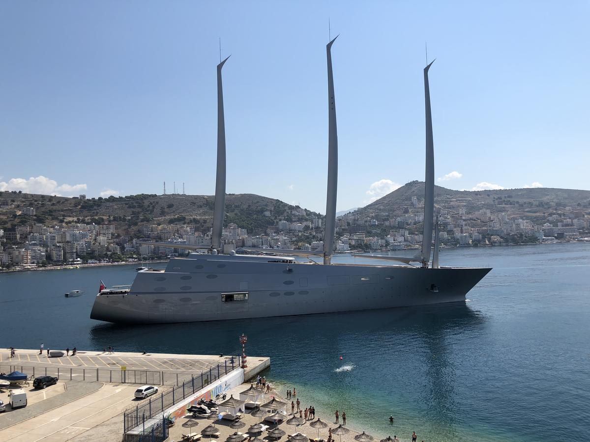 Port Side Sarande Daire Dış mekan fotoğraf